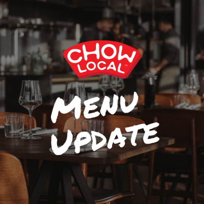 Chow Local Menu Update (Changes)
