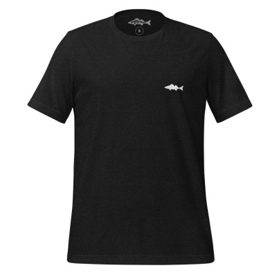 Wally Hunter T-shirt - Black With Small White Icon