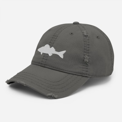 Wally Hunter Distressed Hat - Grey