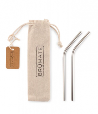 STAINLESS STEEL REUSABLE WINE STRAWS