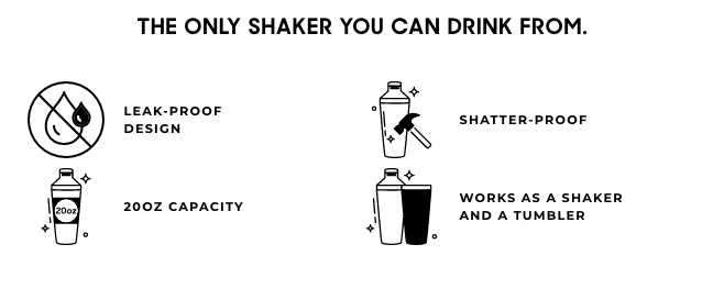 Shaker Pint by Brumate